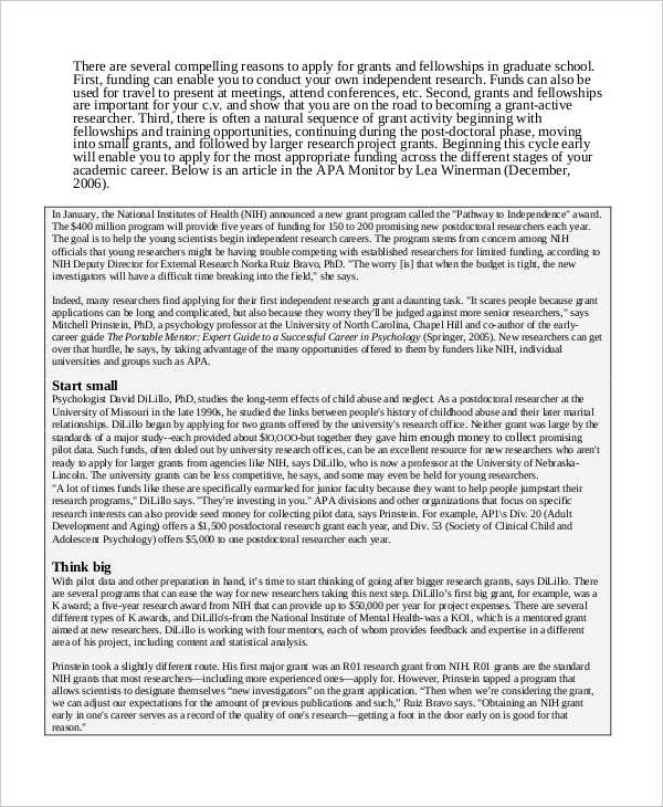 10 Research Proposal Examples Samples PDF