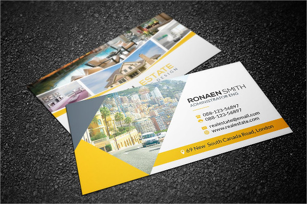 Real Estate Company Business Card