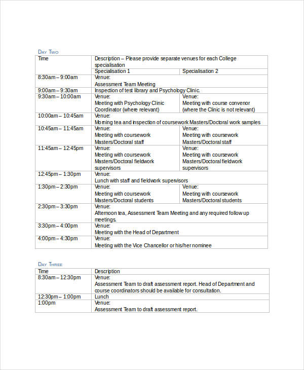 mbsaqip site visit agenda