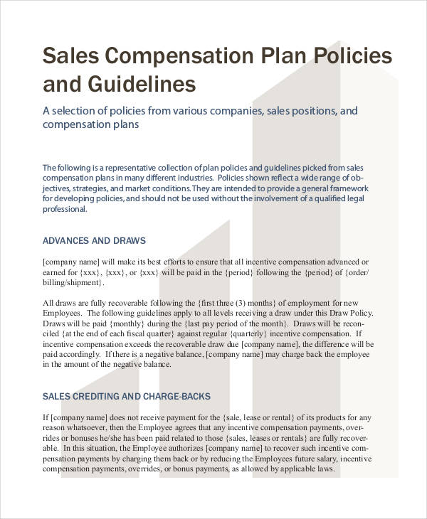 sales compensation plan