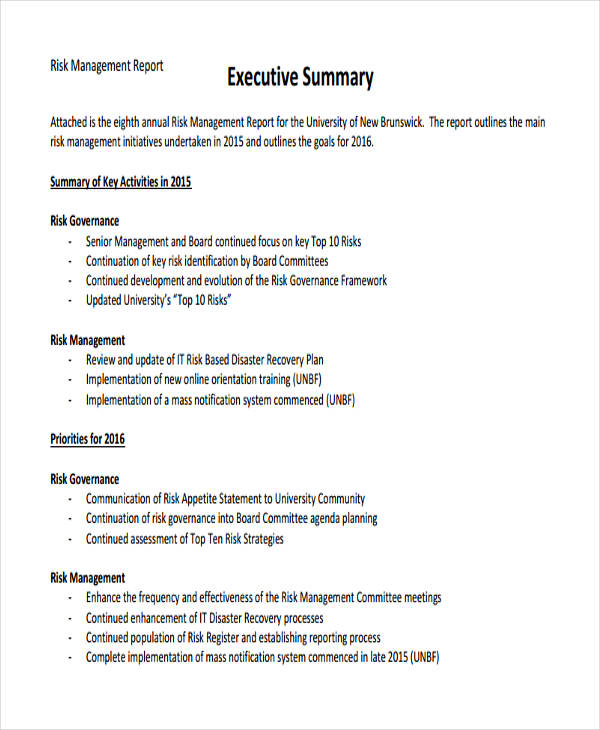 How To Write A Committee Report Sample PDF Template