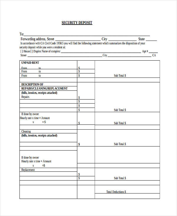 free 6 deposit invoice examples samples in google docs google sheets excel doc numbers pages pdf examples