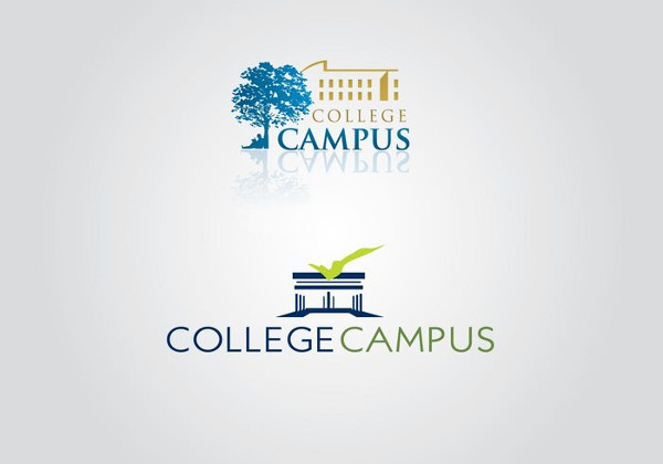 vintage college management logo