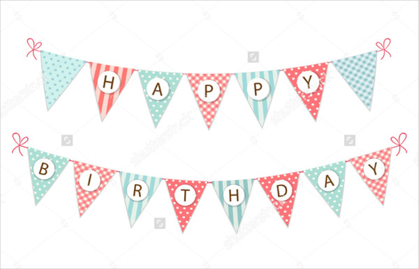 vintage festive banner