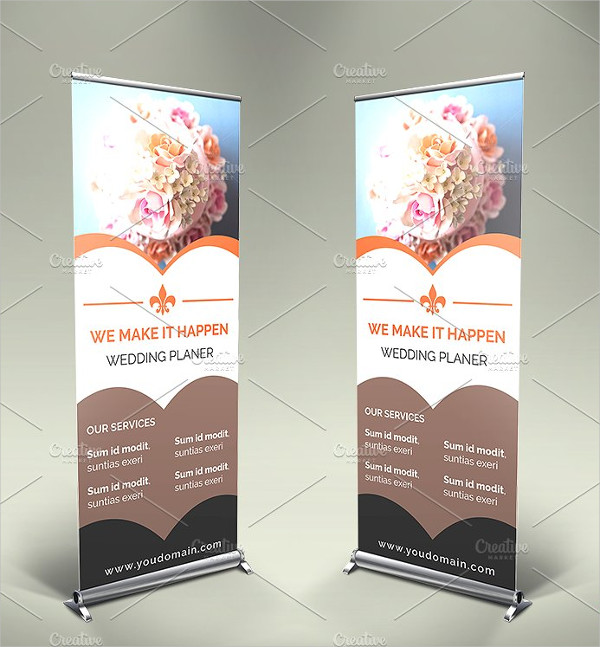 standing banner cdr