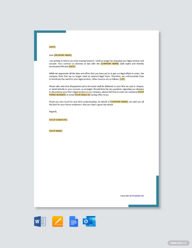 Termination Letter -77+ Examples, Word, Google Docs, Pages, How to ...
