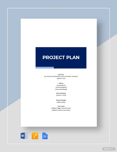 basic project plan template