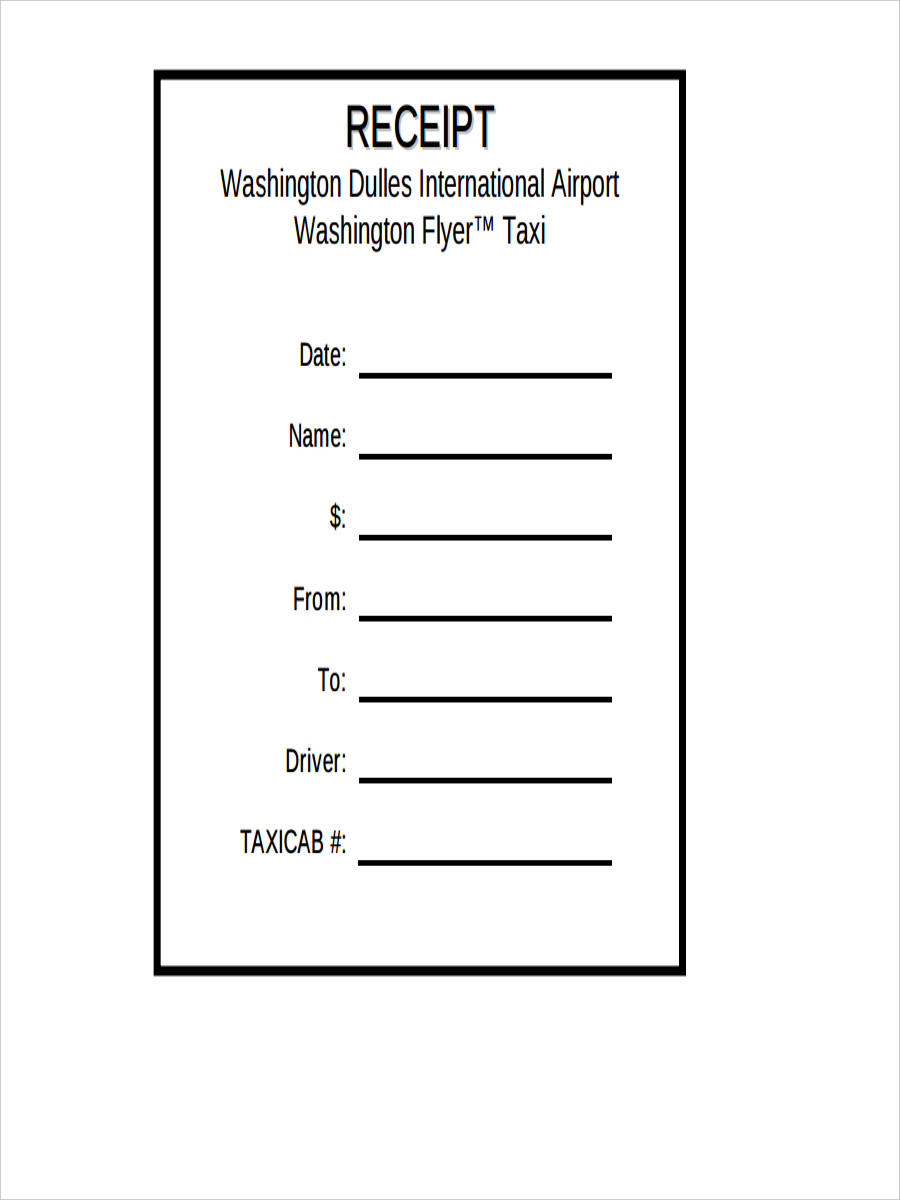 Rent Receipt Template Ontario