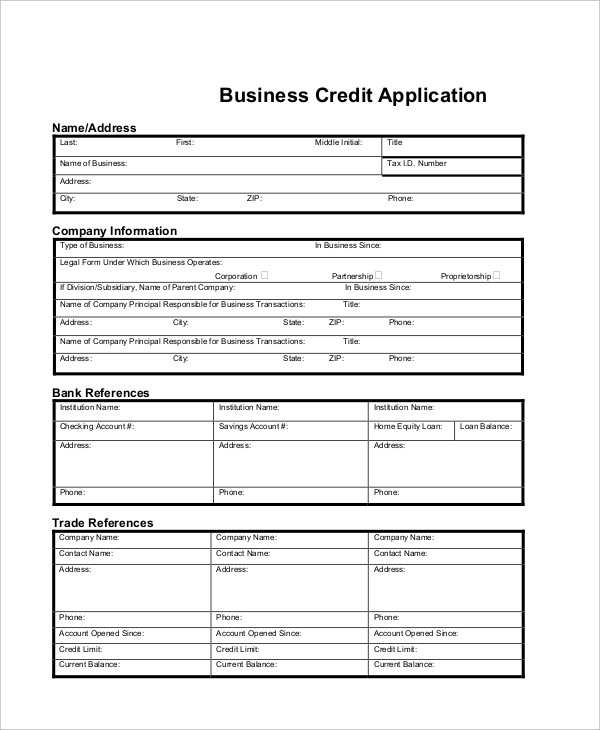 Free Application Examples - 30+ in PDF | DOC | Examples