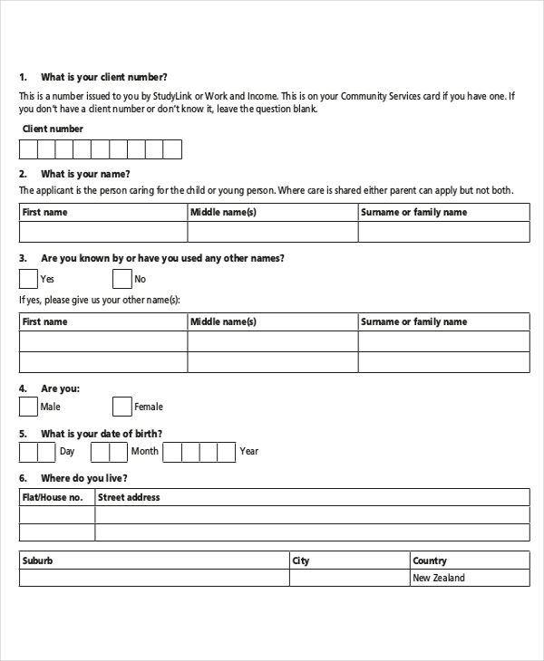 child disability application1