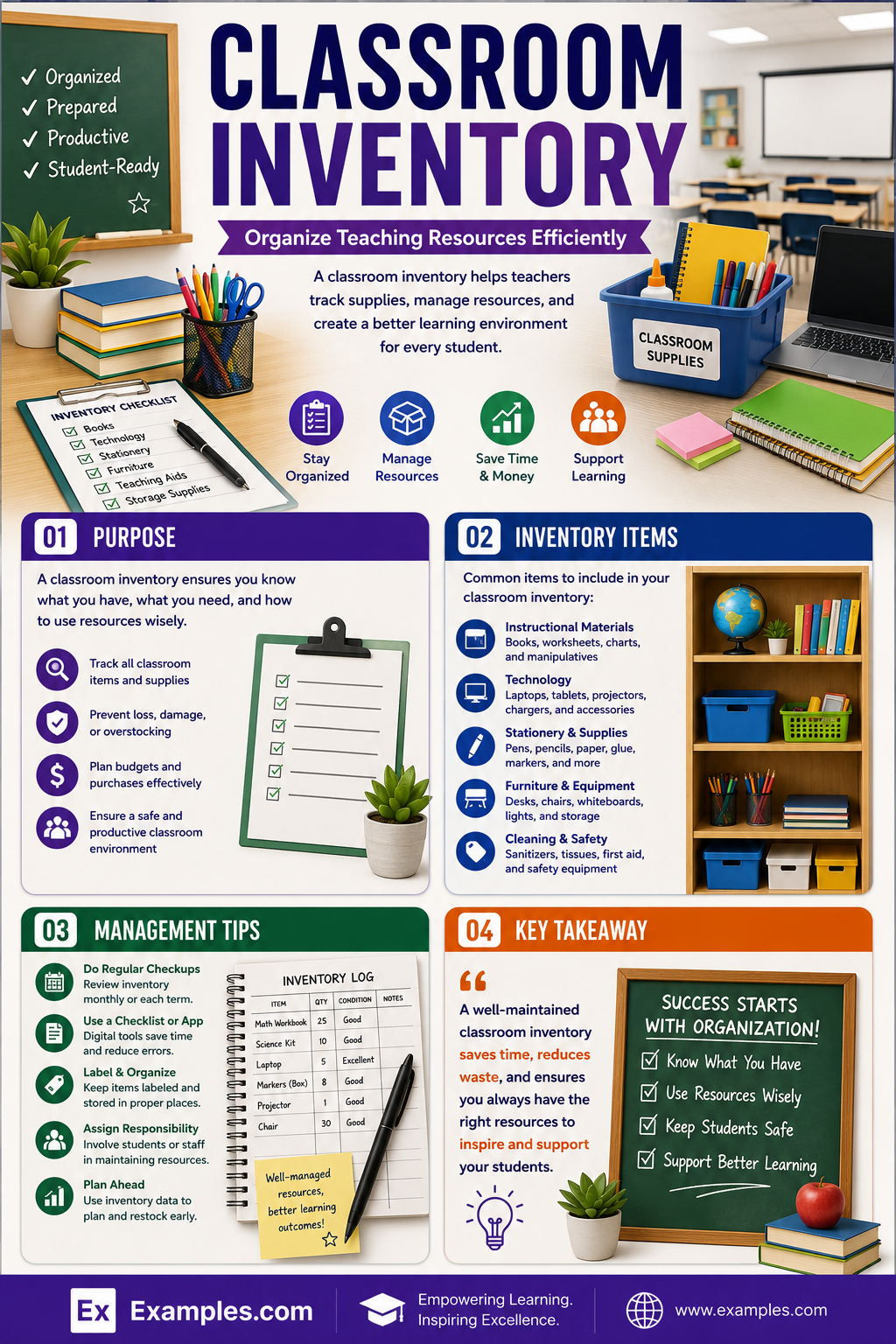 7+ Classroom Inventory Examples to Download