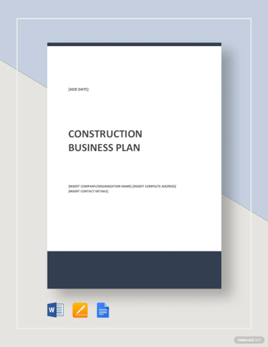 Construction Business Plan Template1