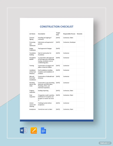 23+ Sample First Apartment Checklist In MS Word, Google Docs, Apple Pages