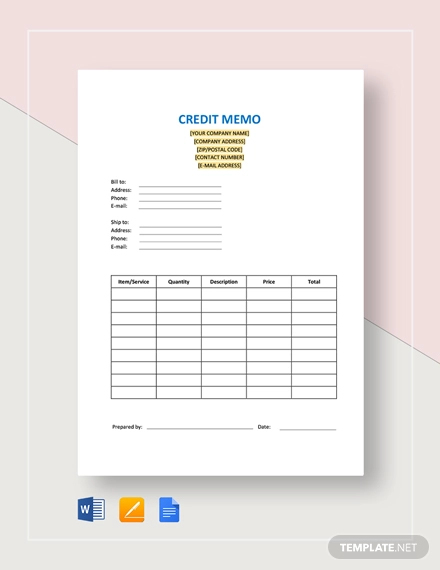 Sample Memo Template from images.examples.com