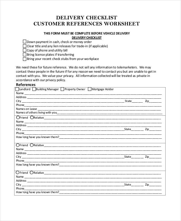 Printable Checklist 26+ Examples, Format, Pdf Examples