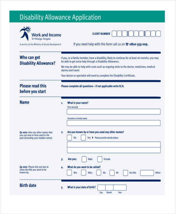 Application Examples - 39+ in PDF | Examples