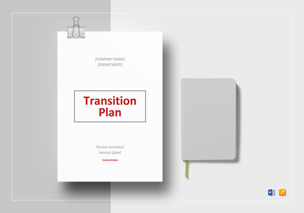 Editable Transition Plan Template