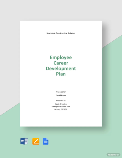 employee career development plan template