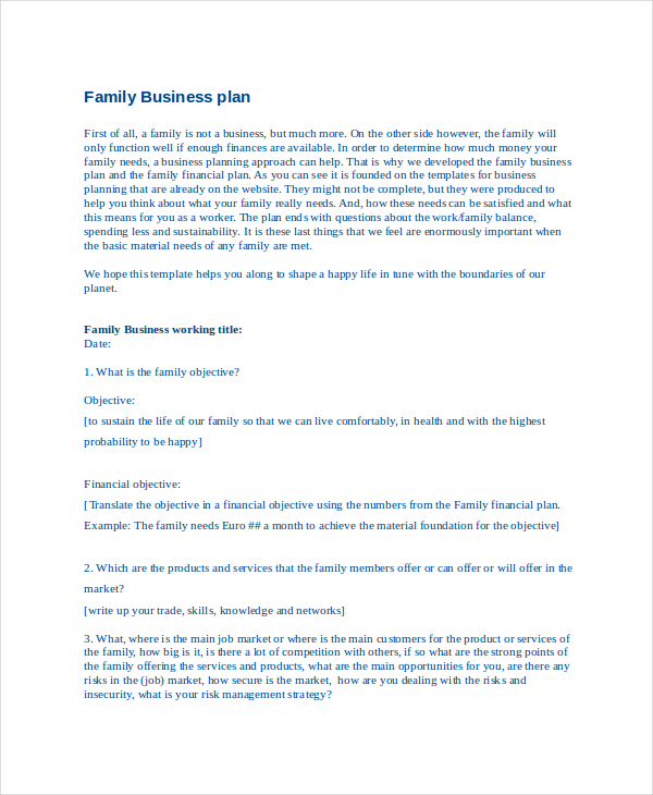 group home business plan pdf