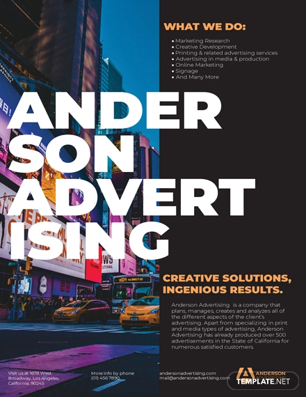 FREE 39+ Advertising Flyer Examples in Word | PSD | AI ...