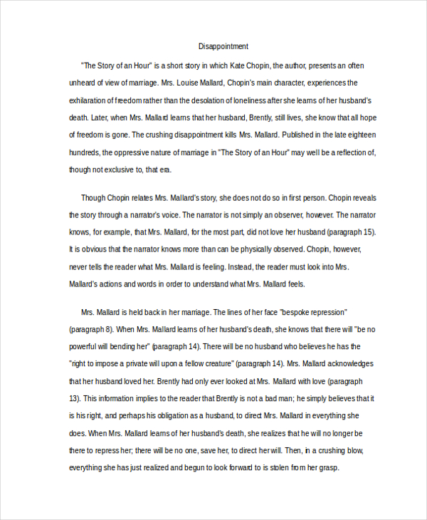 Examples on Writing an Analytical Essay (PDF) | Examples