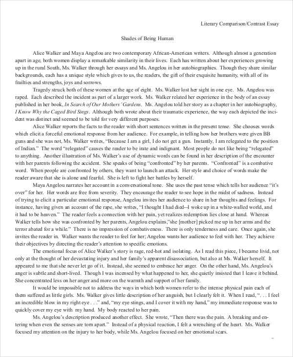 literary criticism examples pdf