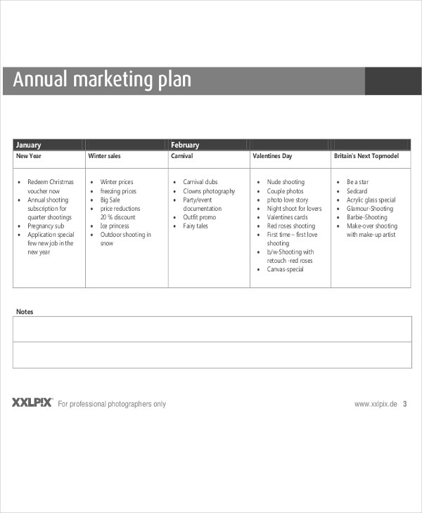 what is an annual business plan