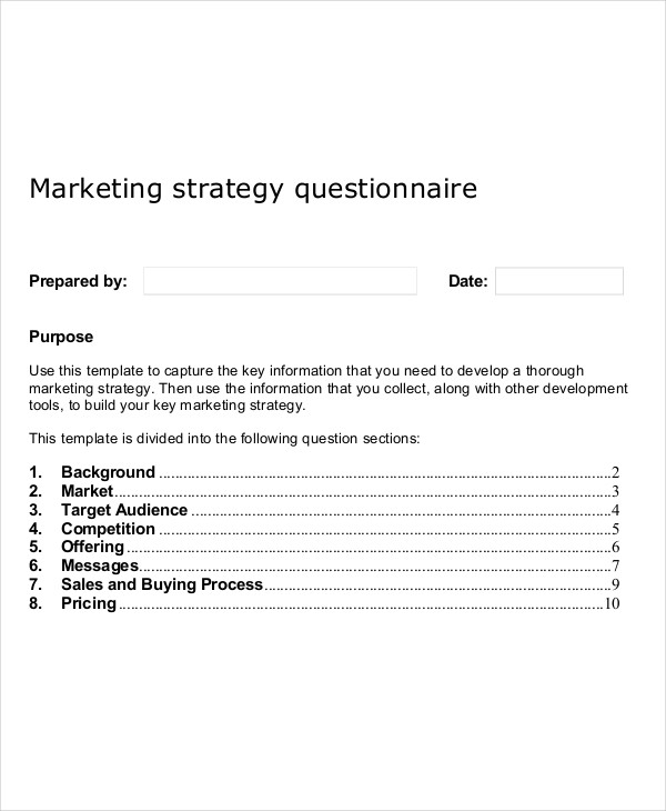 marketing-questionnaire-examples-7-samples-in-pdf-doc-examples