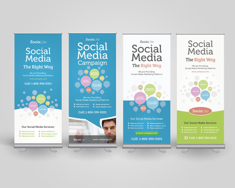 media advertising banner