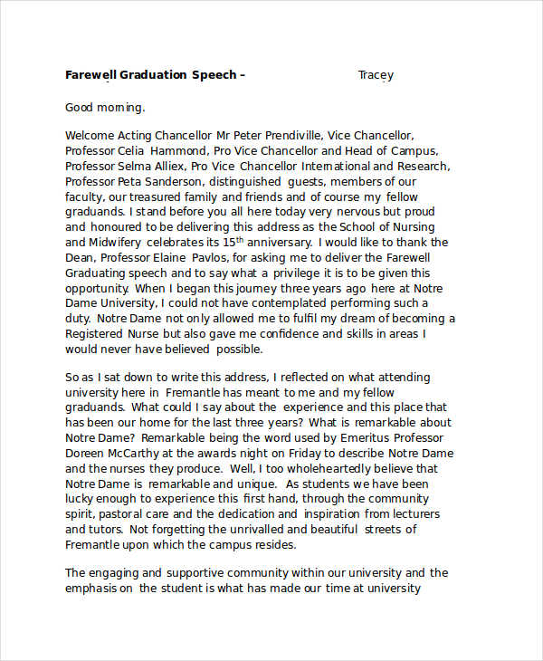 Nursing Graduation Speech2