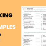 Packing List Examples