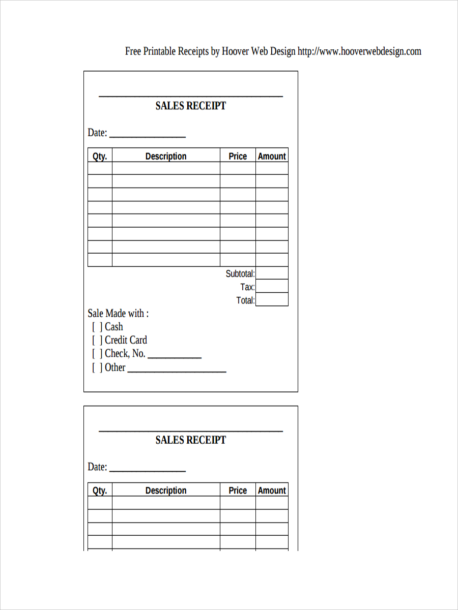 free 26 free receipt examples in pdf doc examples