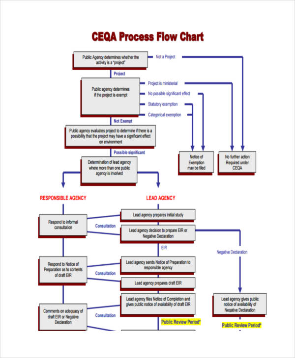 Example Of Process Flow Chart Business