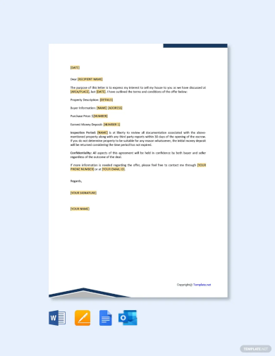Property Offer Letter Template