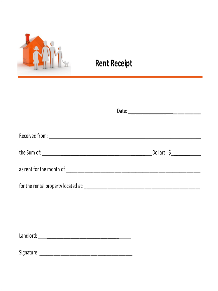 property rental receipt