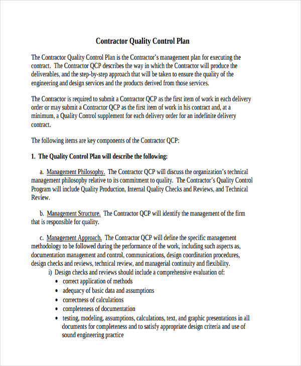 10 Control Plan Examples To Download 10 Control Plan Examples To Download