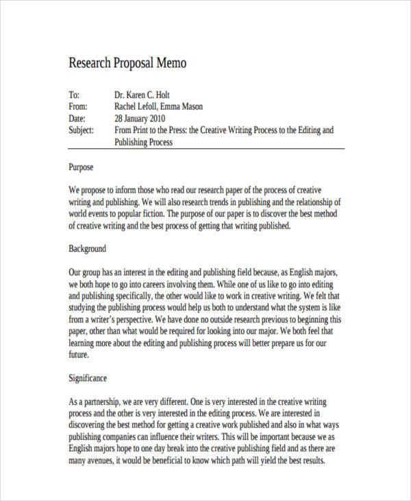 how to write a memo for qualitative research