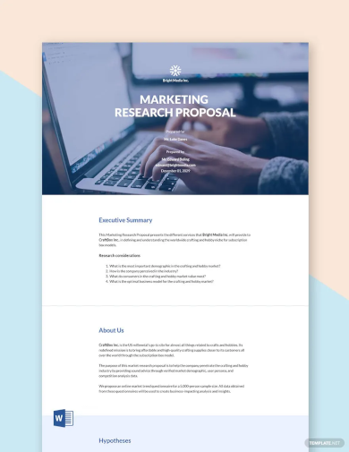research proposal sample template1