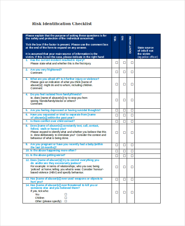 checklist-examples-79-in-doc-examples