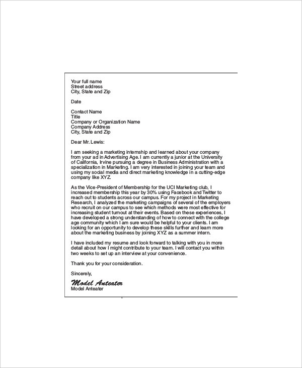 Email Cover Letter 26+ Examples, Format, Sample Examples
