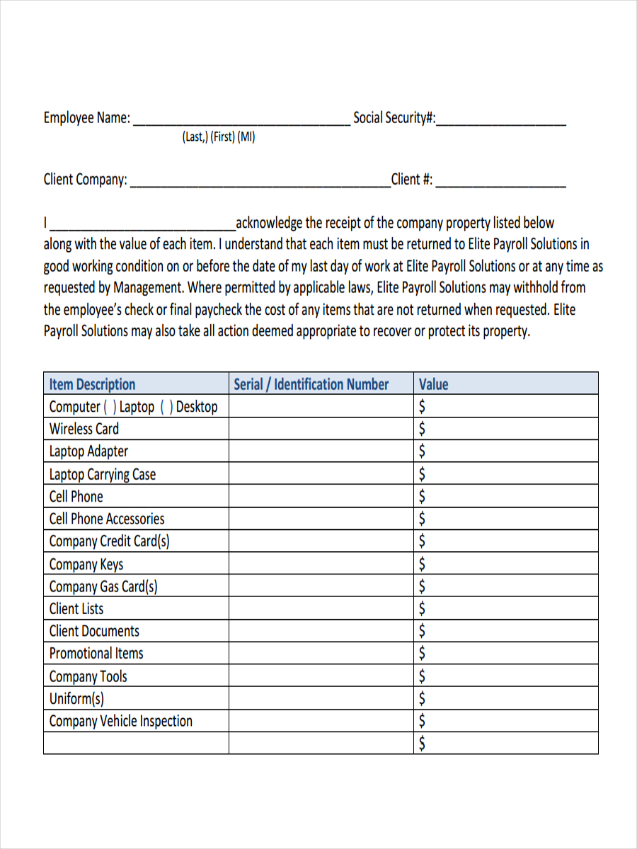 FREE 21+ Blank Receipt Examples in Google Docs | Google Sheets | Excel