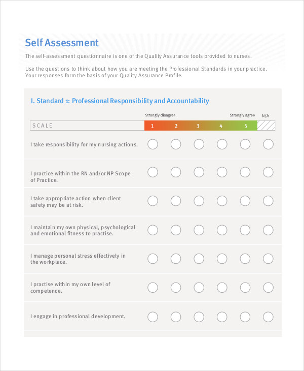 self assessment1