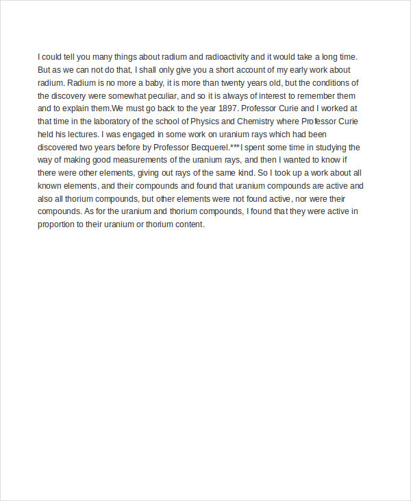 Speech Examples 17+ in PDF DOC Examples