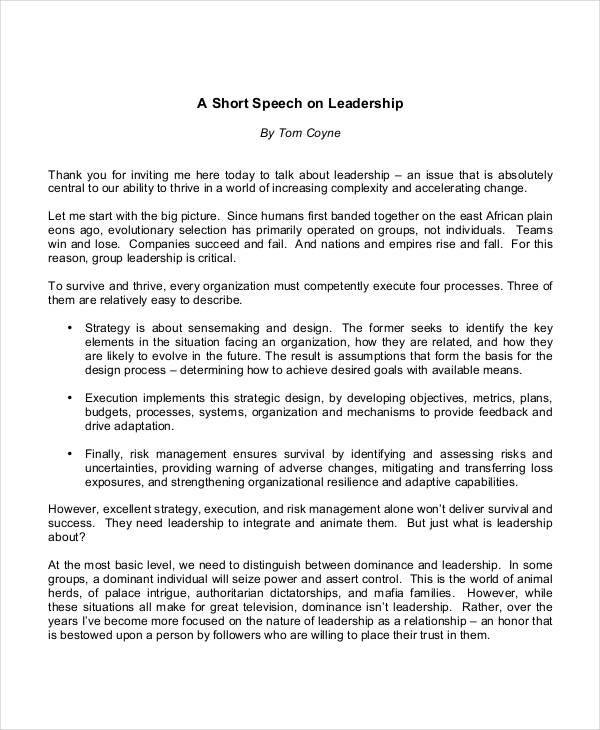 leadership-speech-10-examples-format-sample-examples