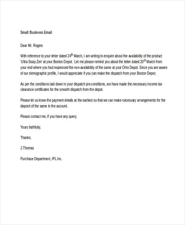 Bad News Letter In Business Communication Examples