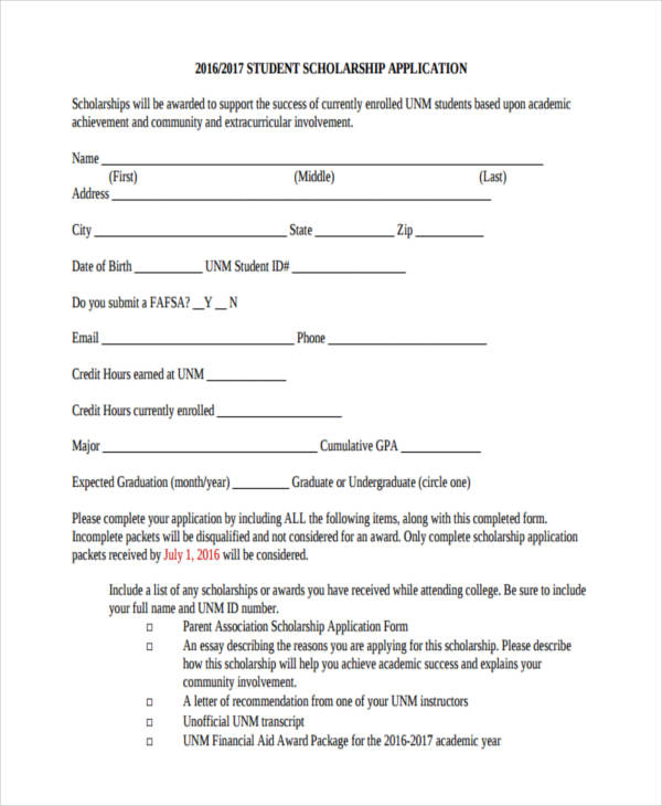 Application Examples - 39+ in PDF | Examples