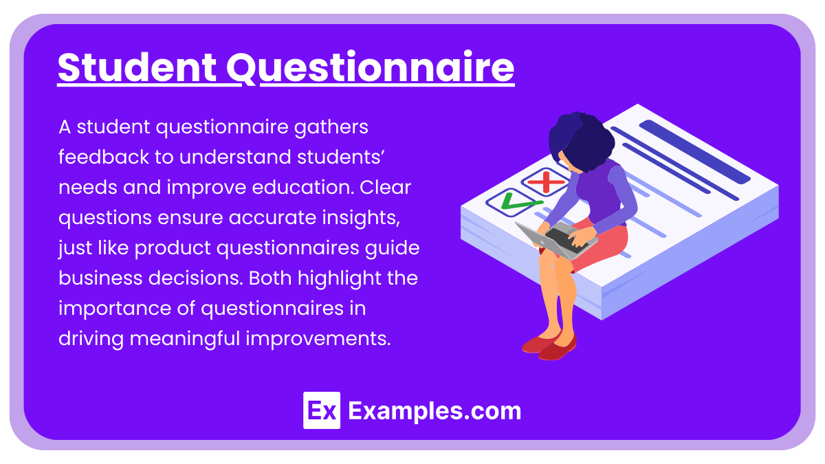 Student Questionnaire