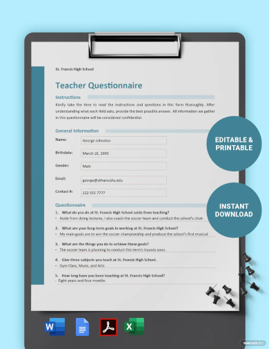 teacher questionnaire1