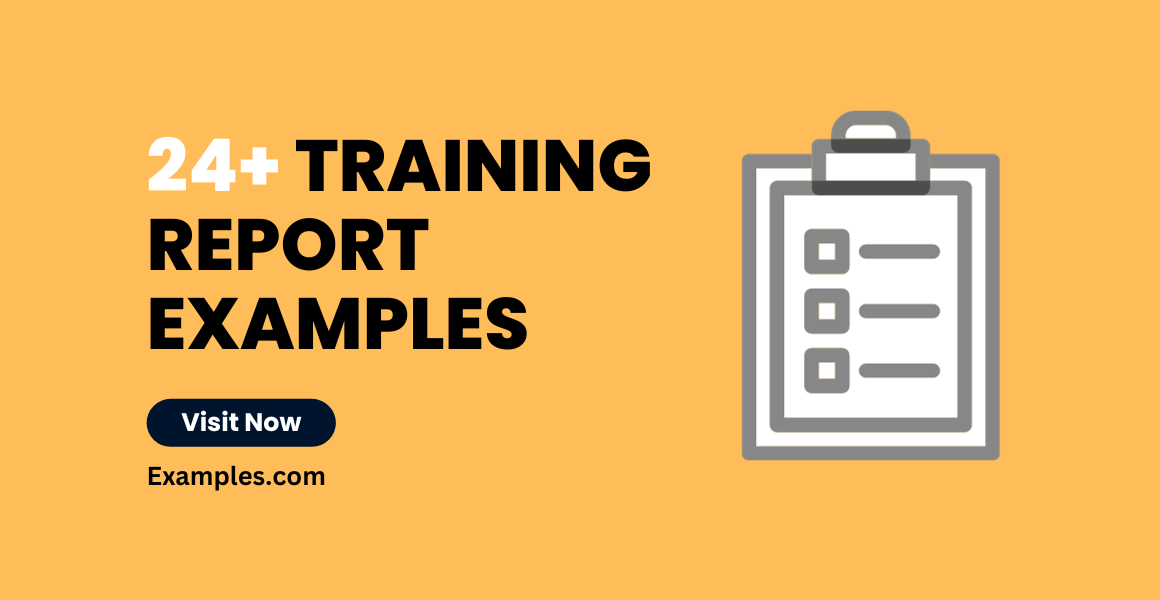 Training Report Examples