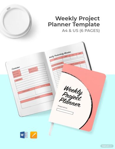 weekly project planner template